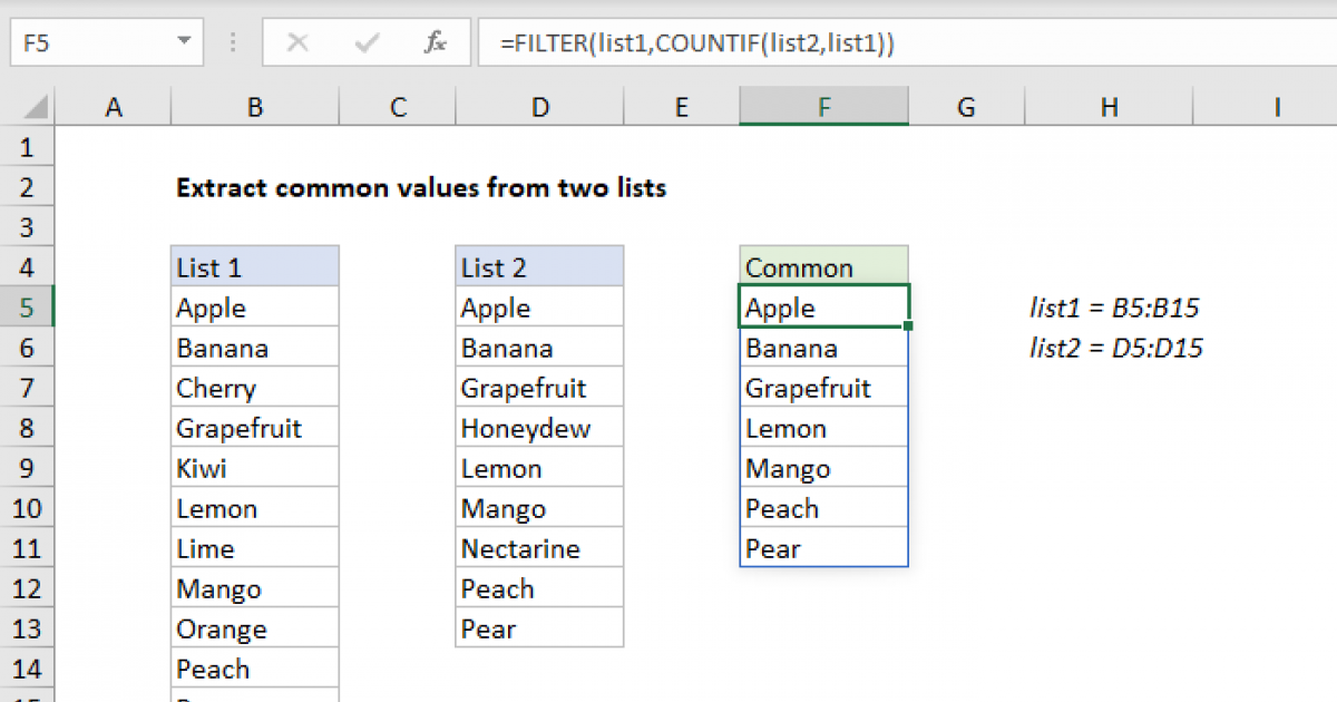 extract-common-values-from-two-lists-excel-formula-exceljet